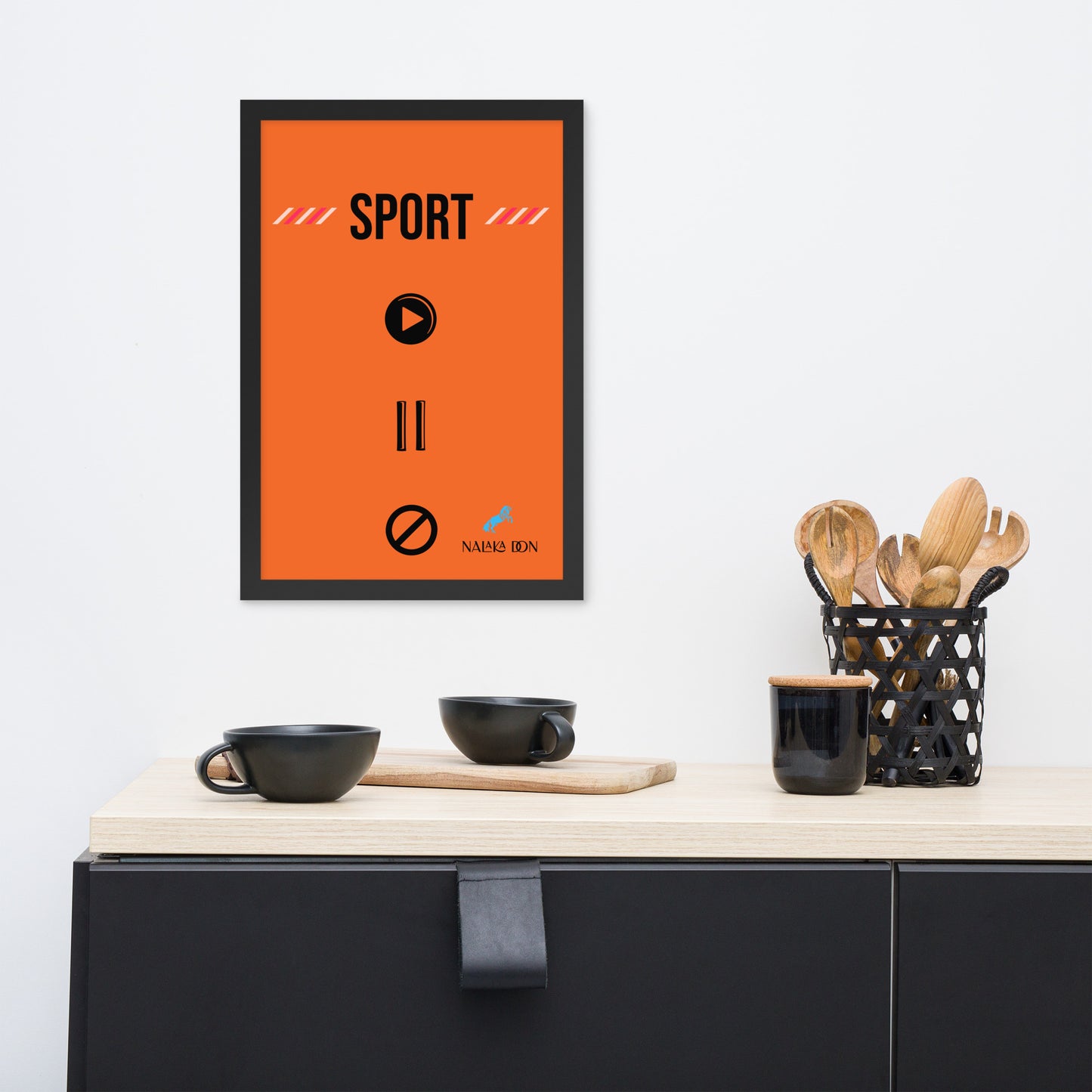 Sport - Unique Framed Poster