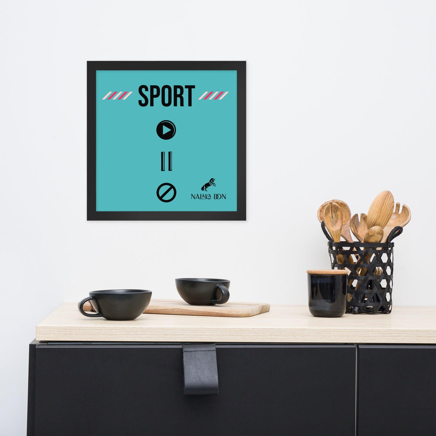 Sport - Unique Framed Poster