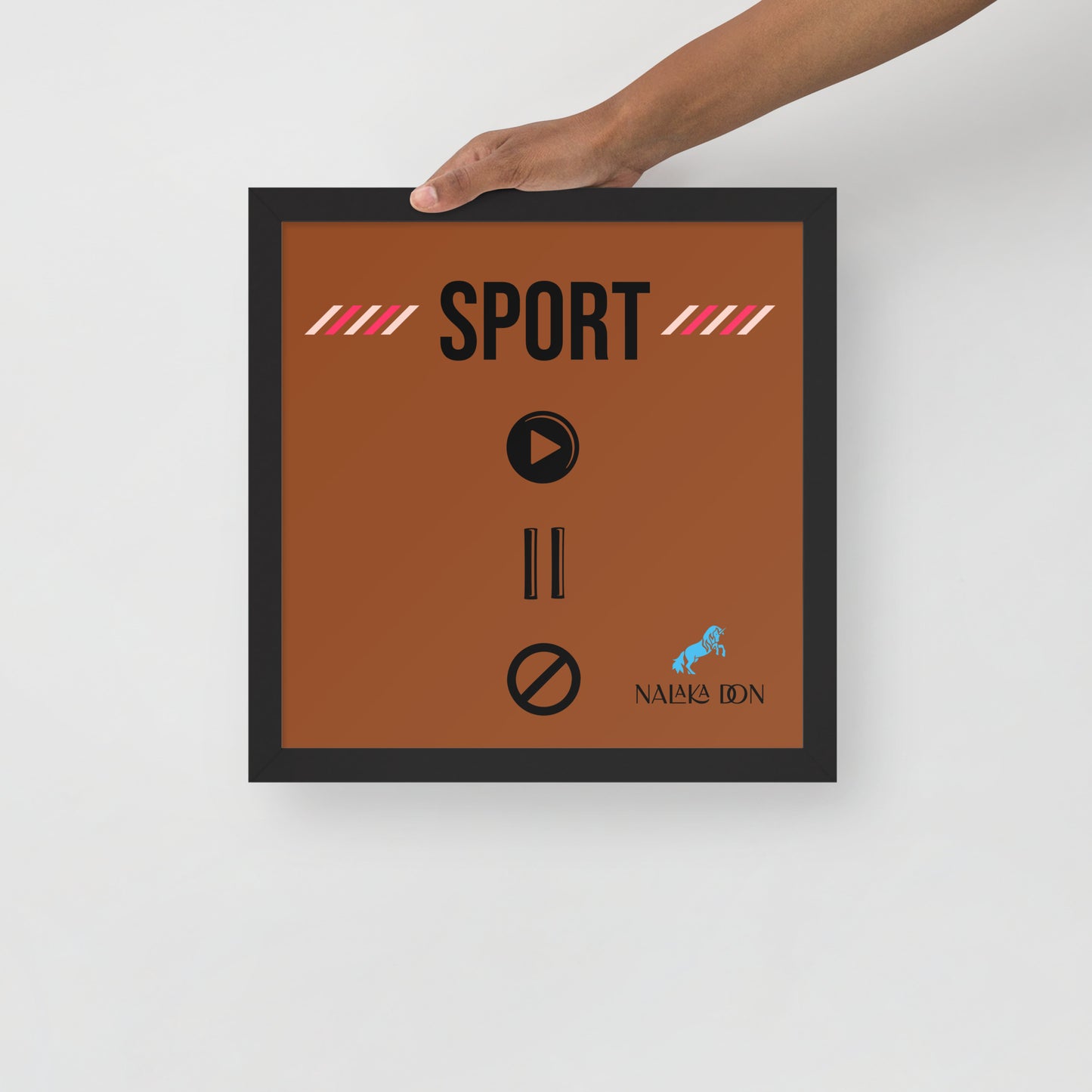 Sport - Unique Framed Poster