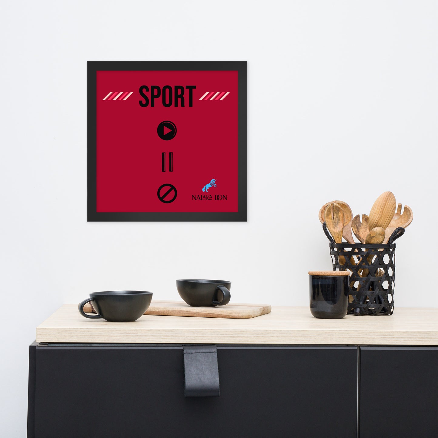 Sport - Unique Framed Poster