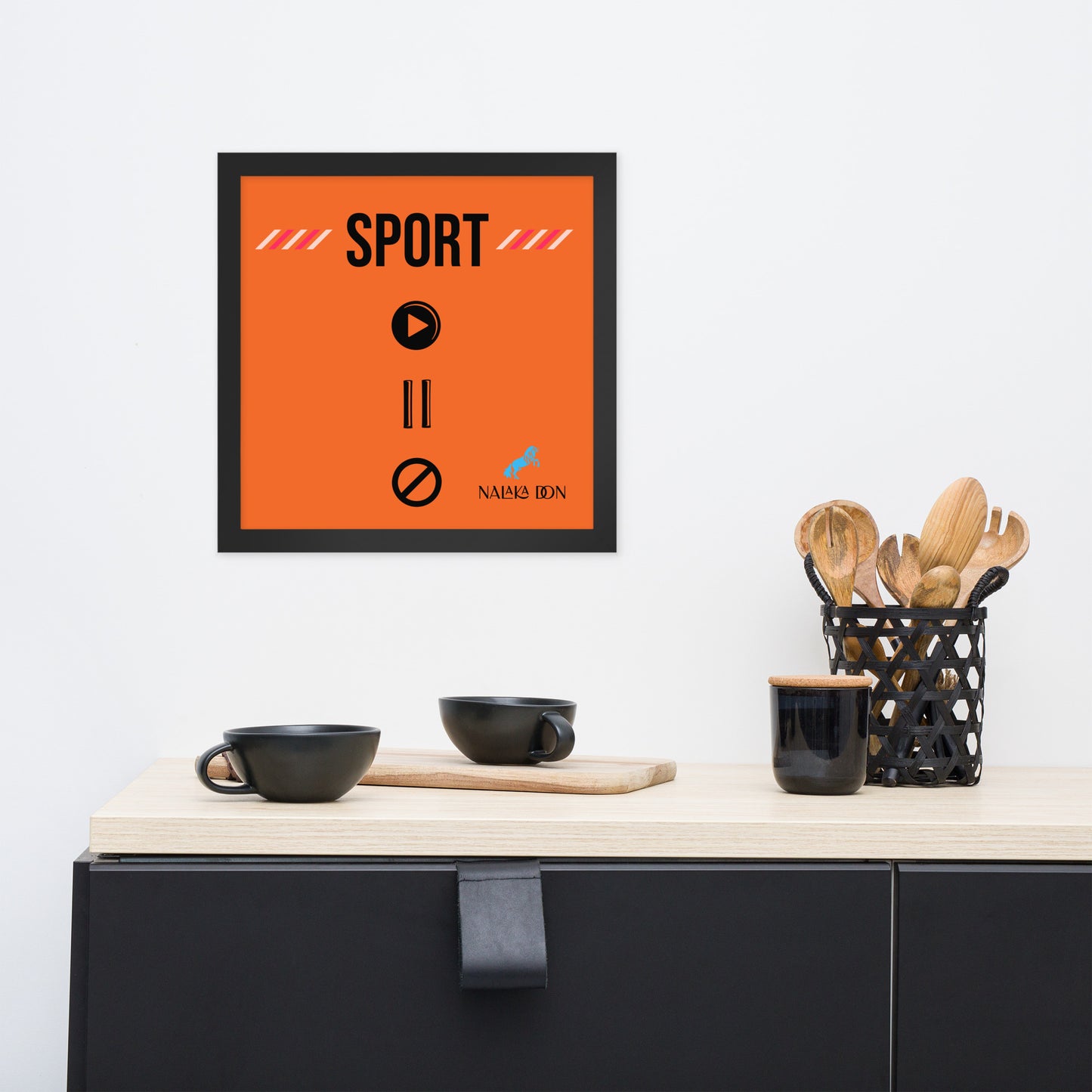 Sport - Unique Framed Poster