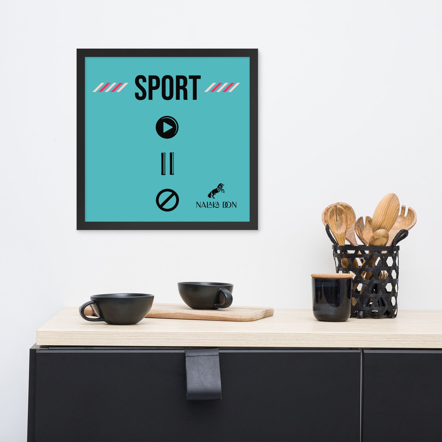 Sport - Unique Framed Poster