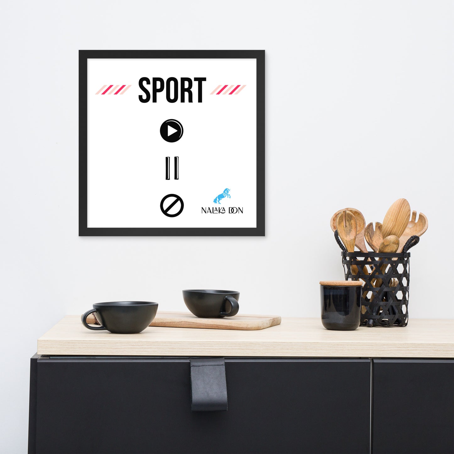 Sport - Unique Framed Poster