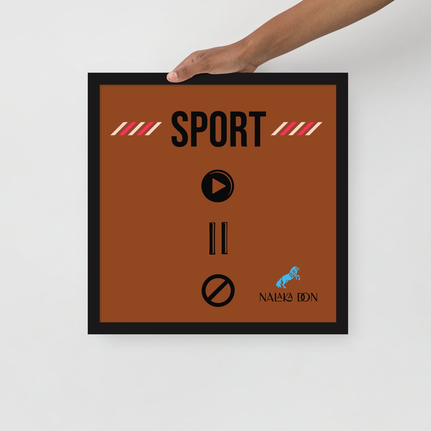 Sport - Unique Framed Poster