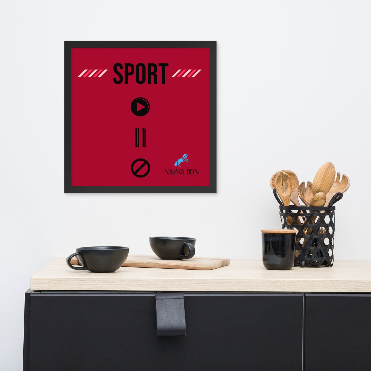 Sport - Unique Framed Poster