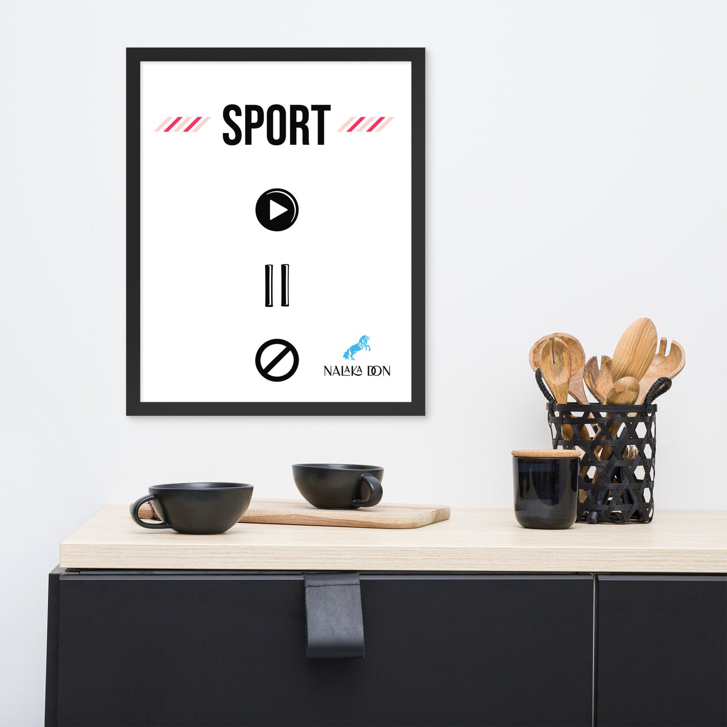 Sport - Unique Framed Poster