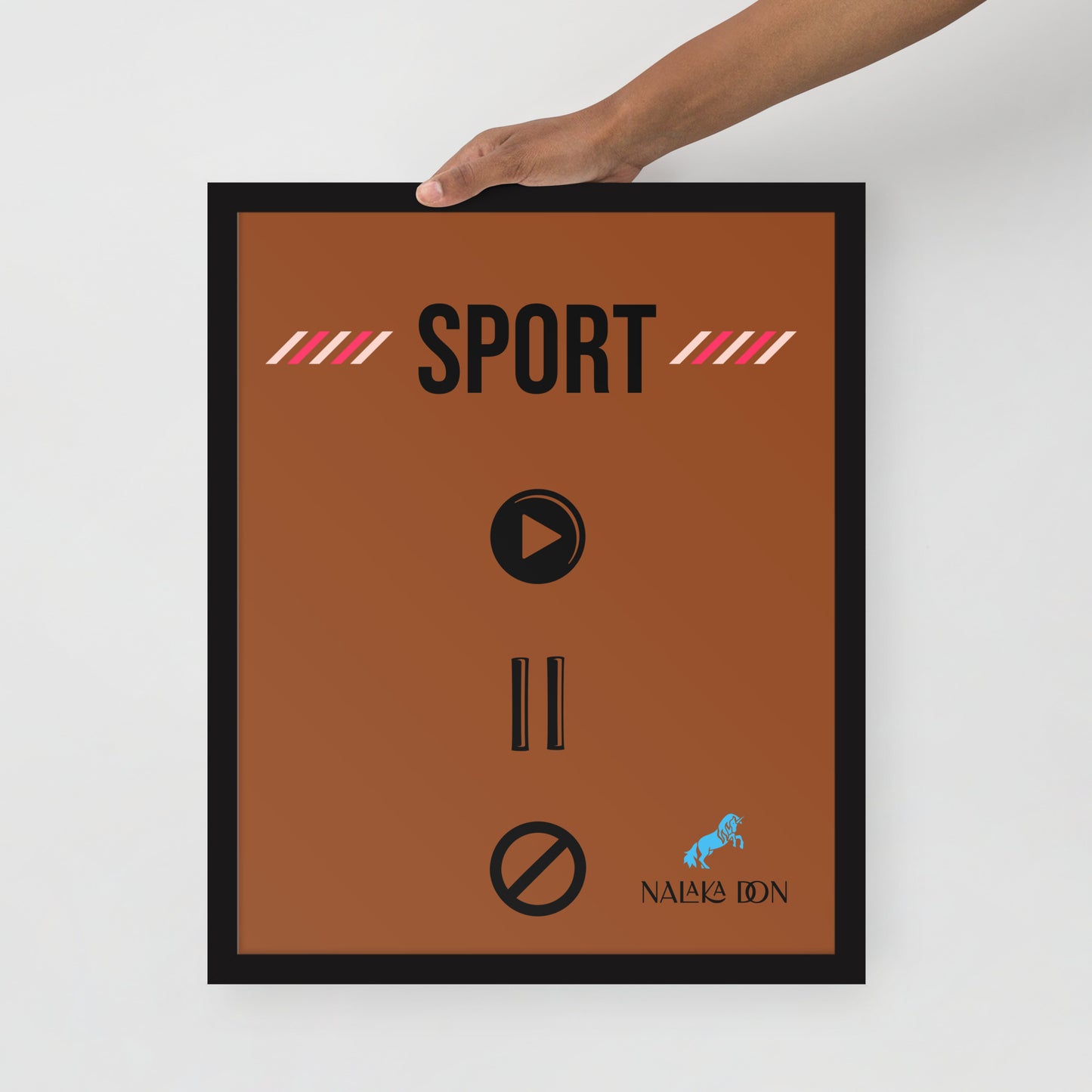 Sport - Unique Framed Poster