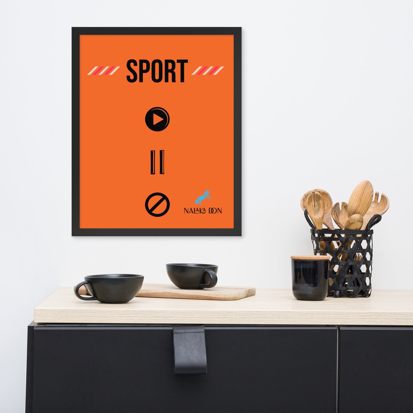 Sport - Unique Framed Poster