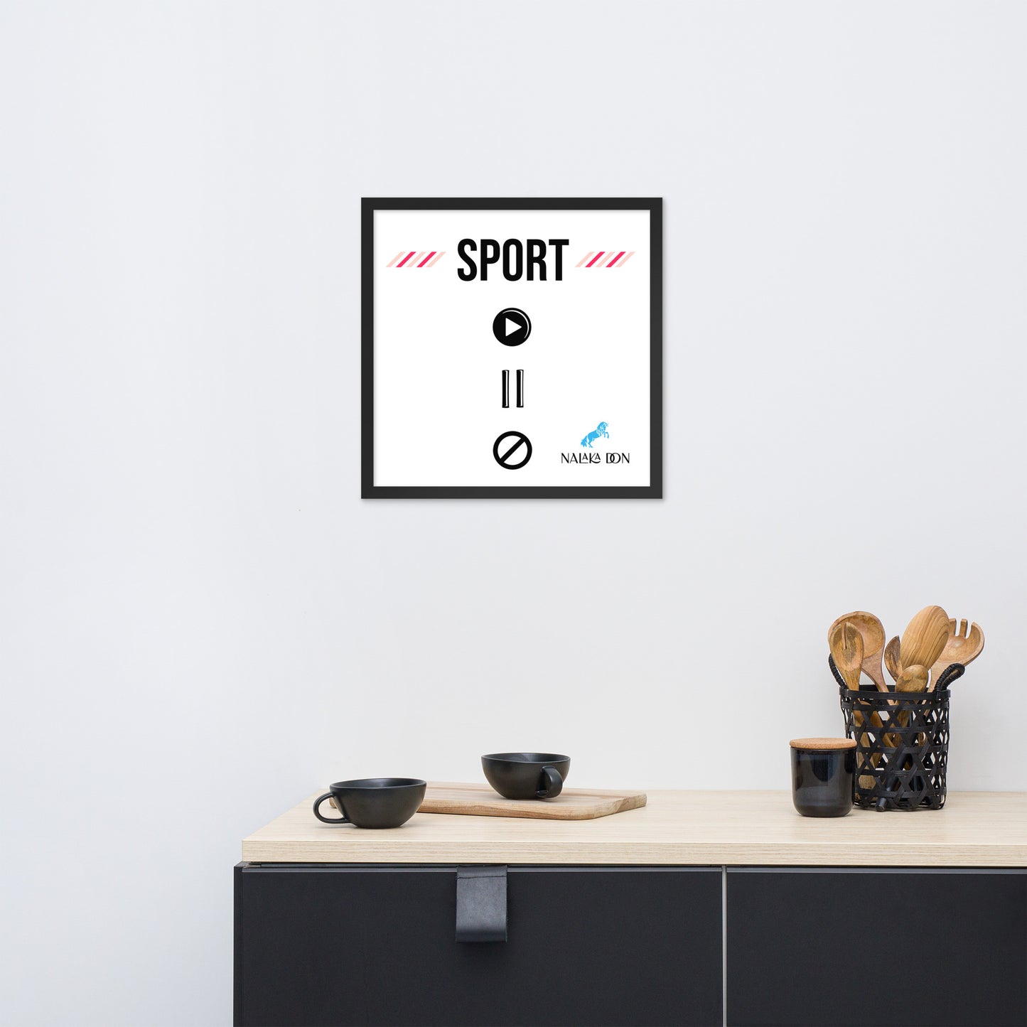 Sport - Unique Framed Poster