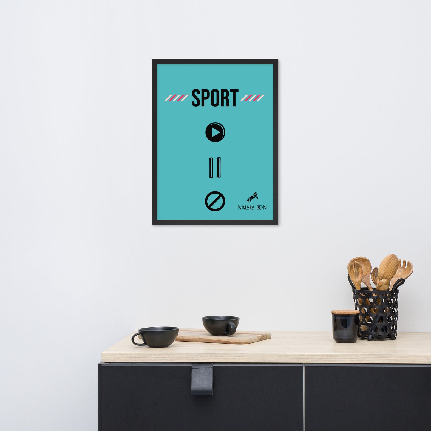Sport - Unique Framed Poster