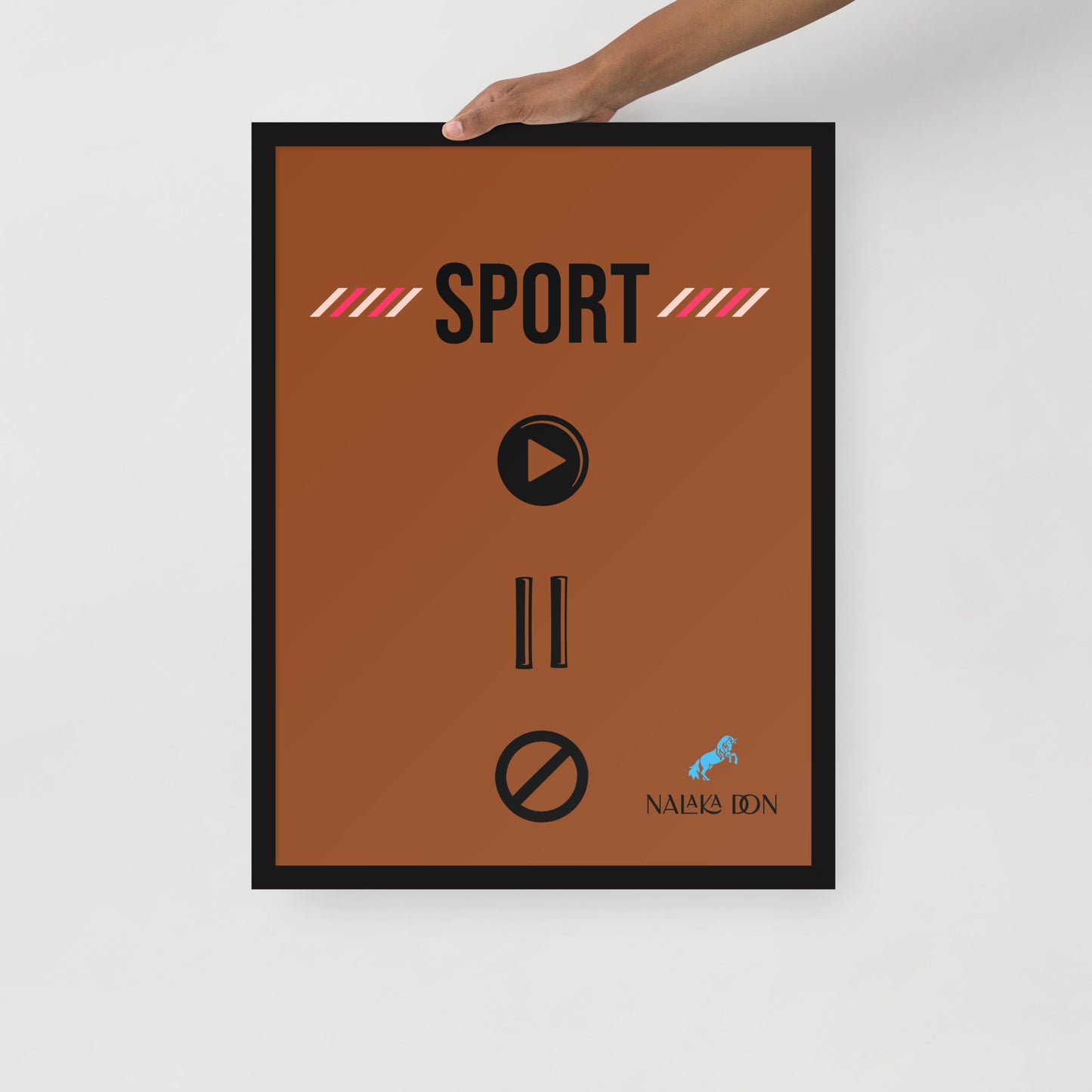 Sport - Unique Framed Poster