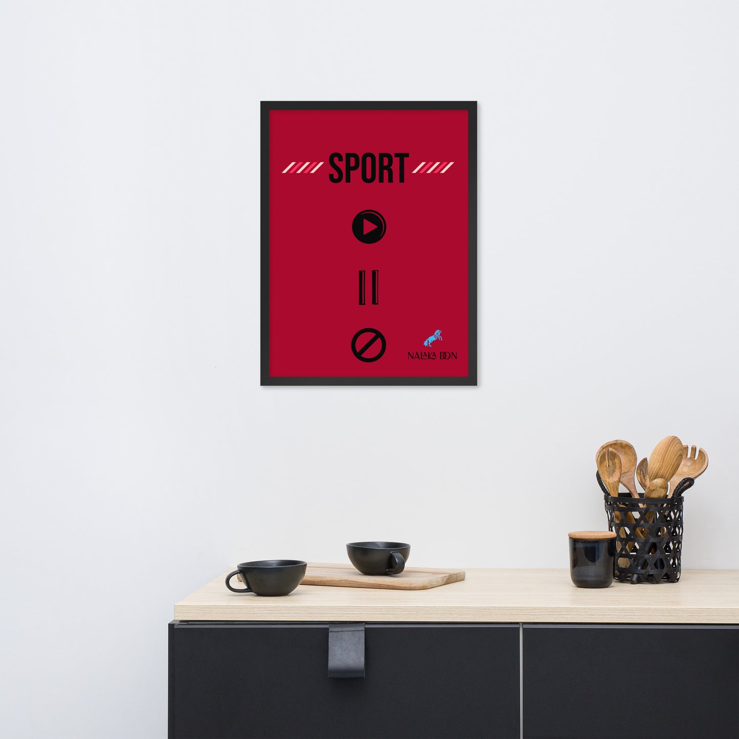 Sport - Unique Framed Poster