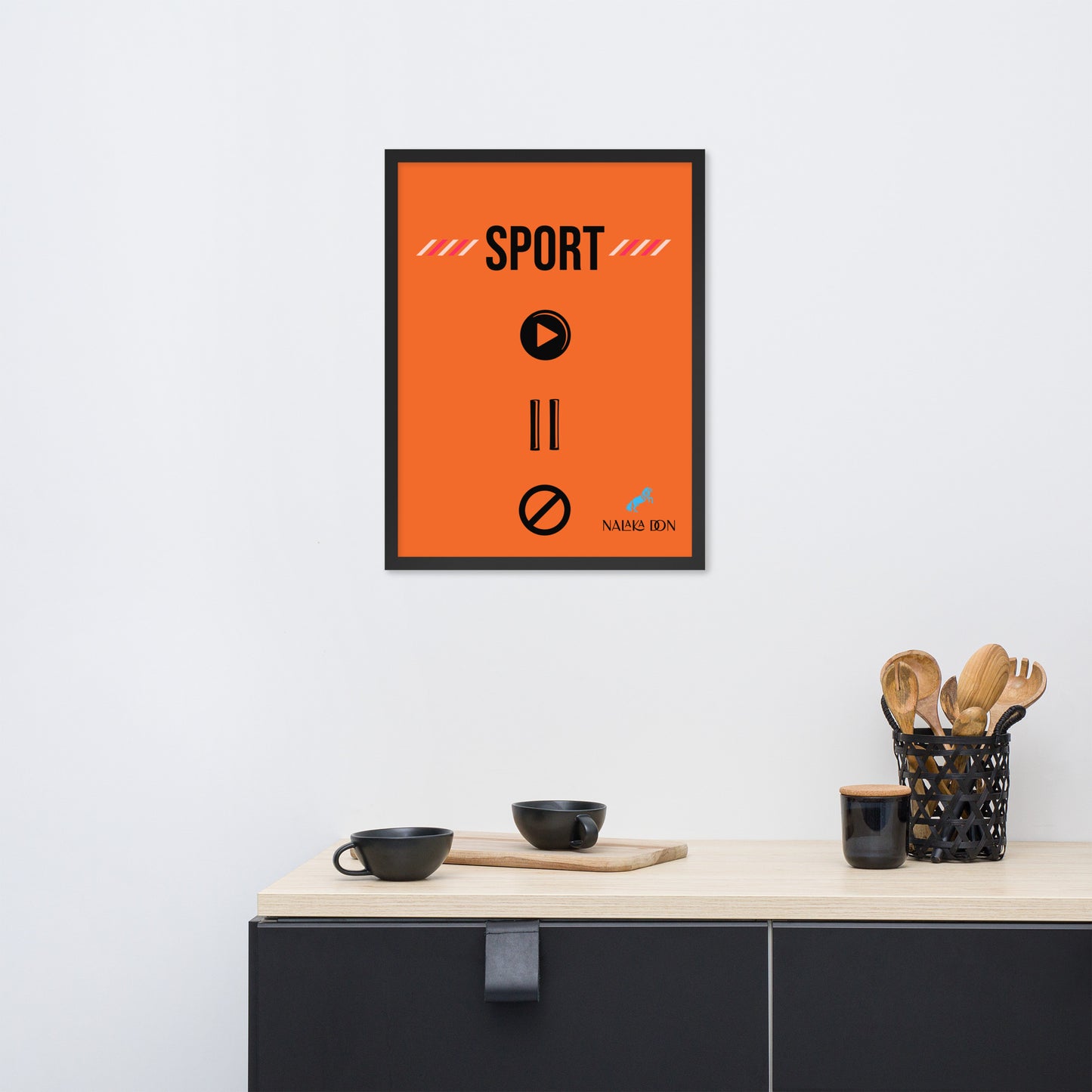 Sport - Unique Framed Poster