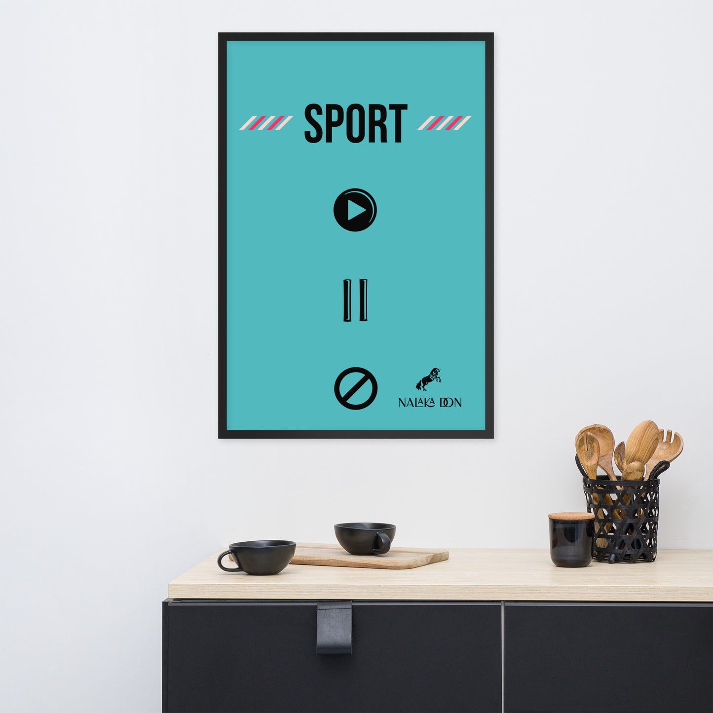 Sport - Unique Framed Poster