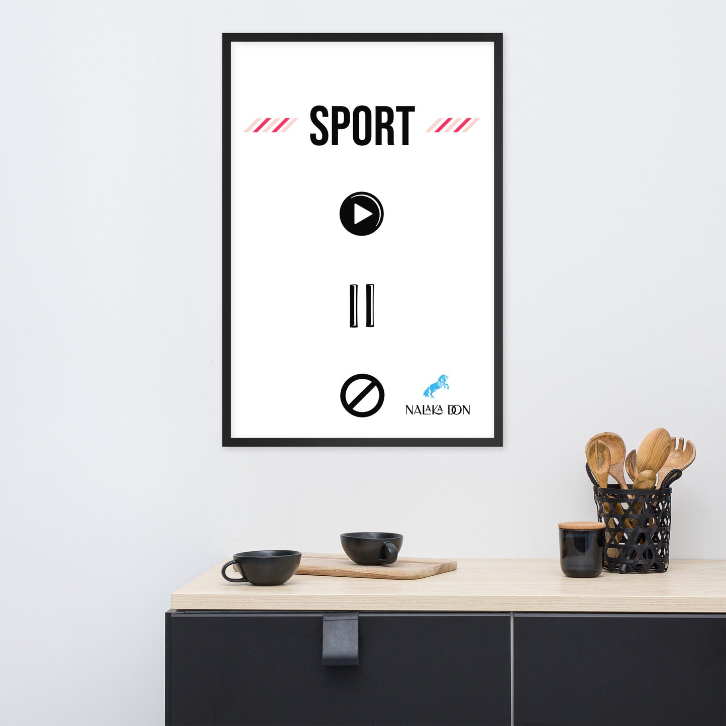 Sport - Unique Framed Poster