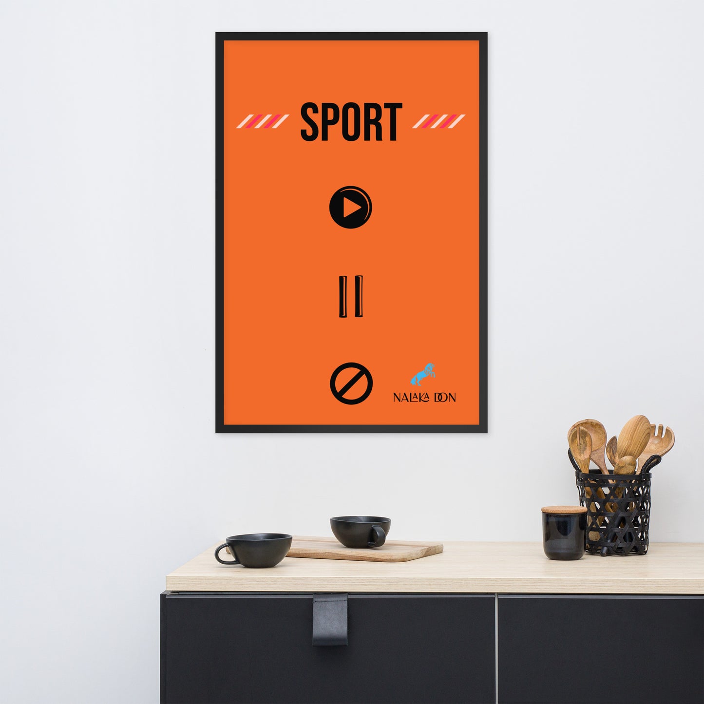 Sport - Unique Framed Poster
