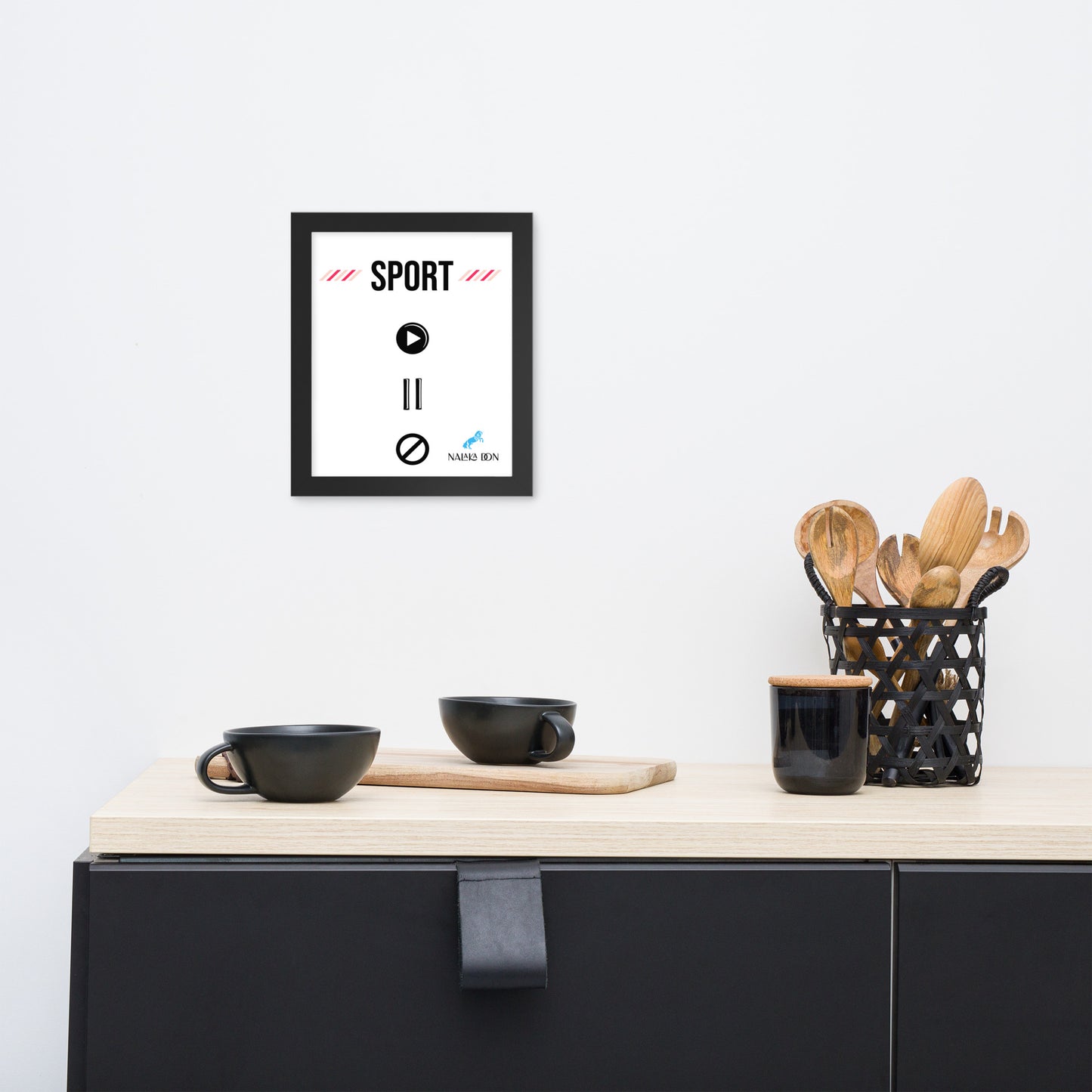 Sport - Unique Framed Poster