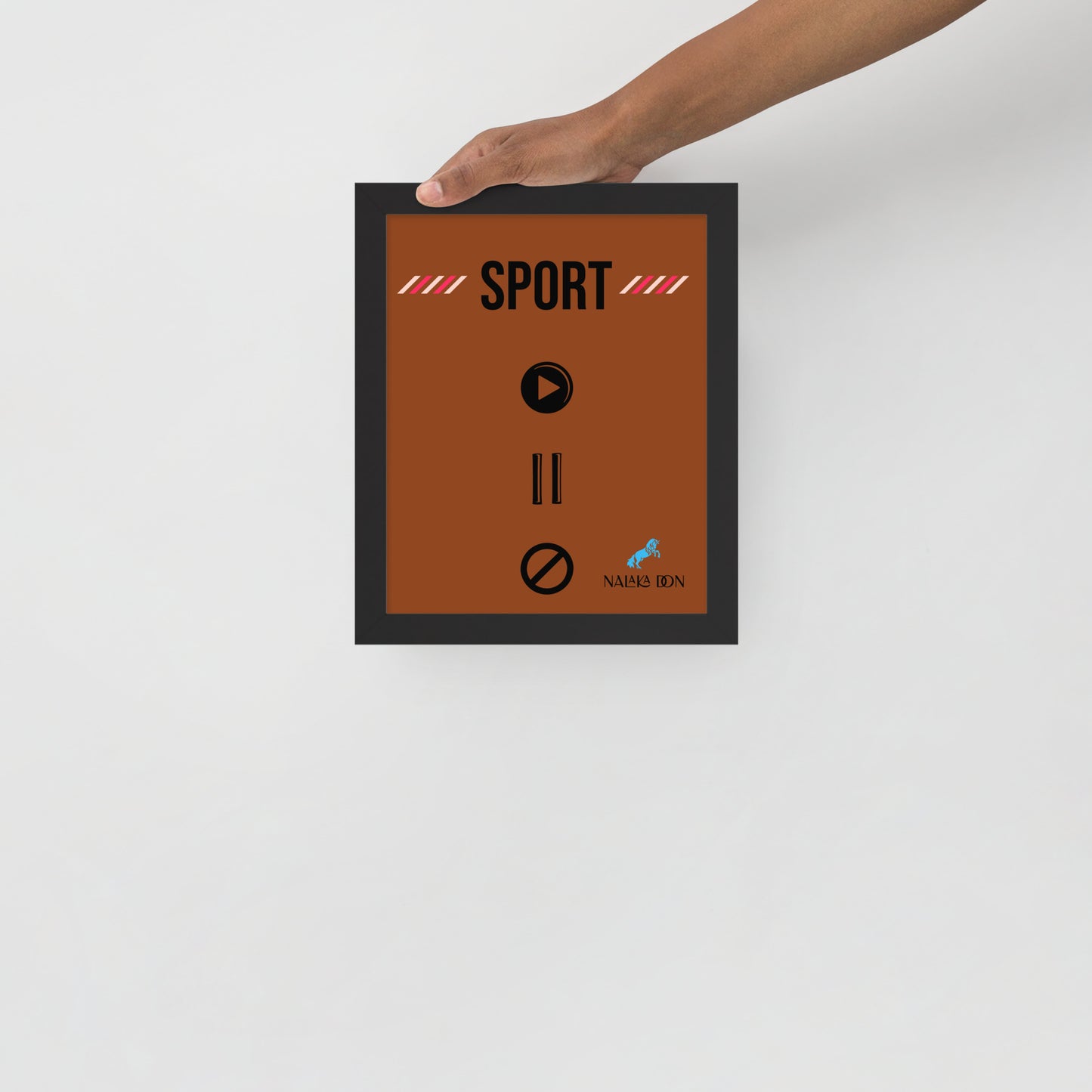 Sport - Unique Framed Poster