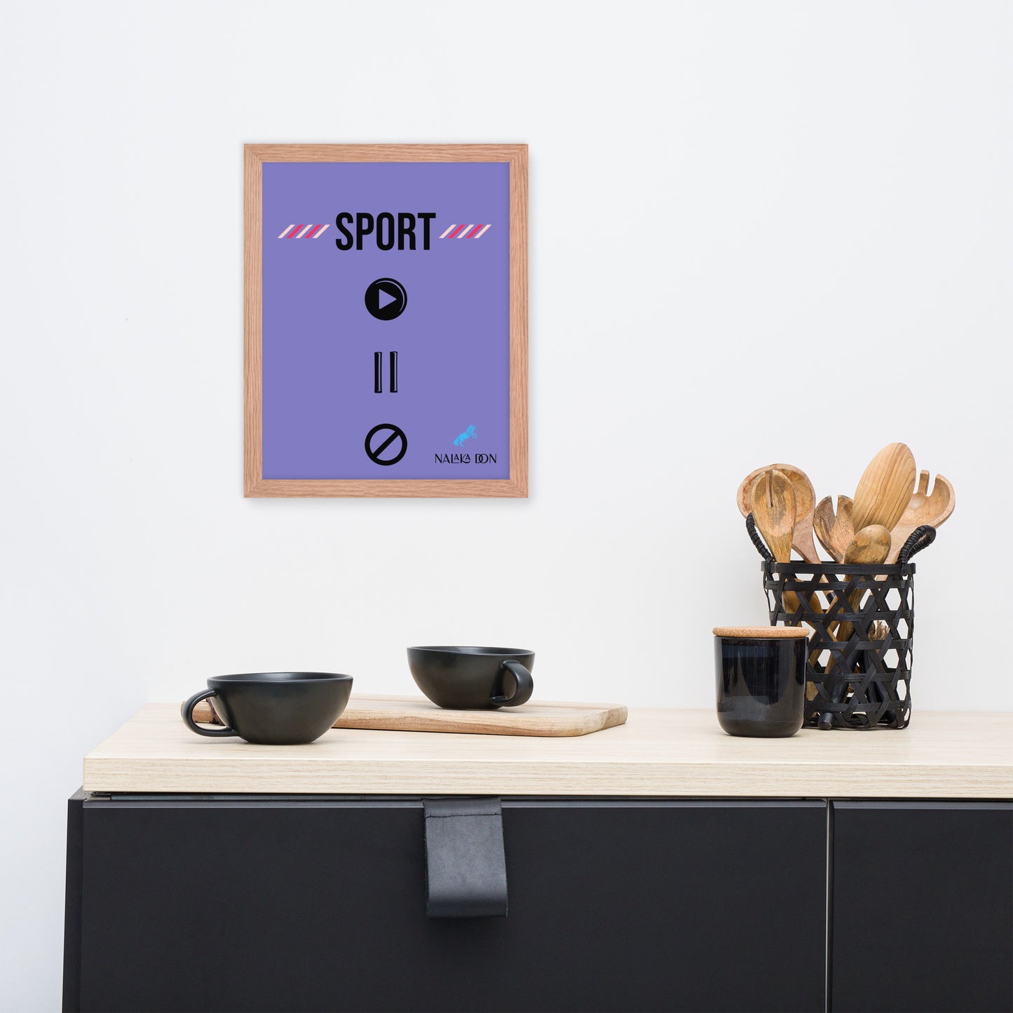 Sport - Unique Framed Poster