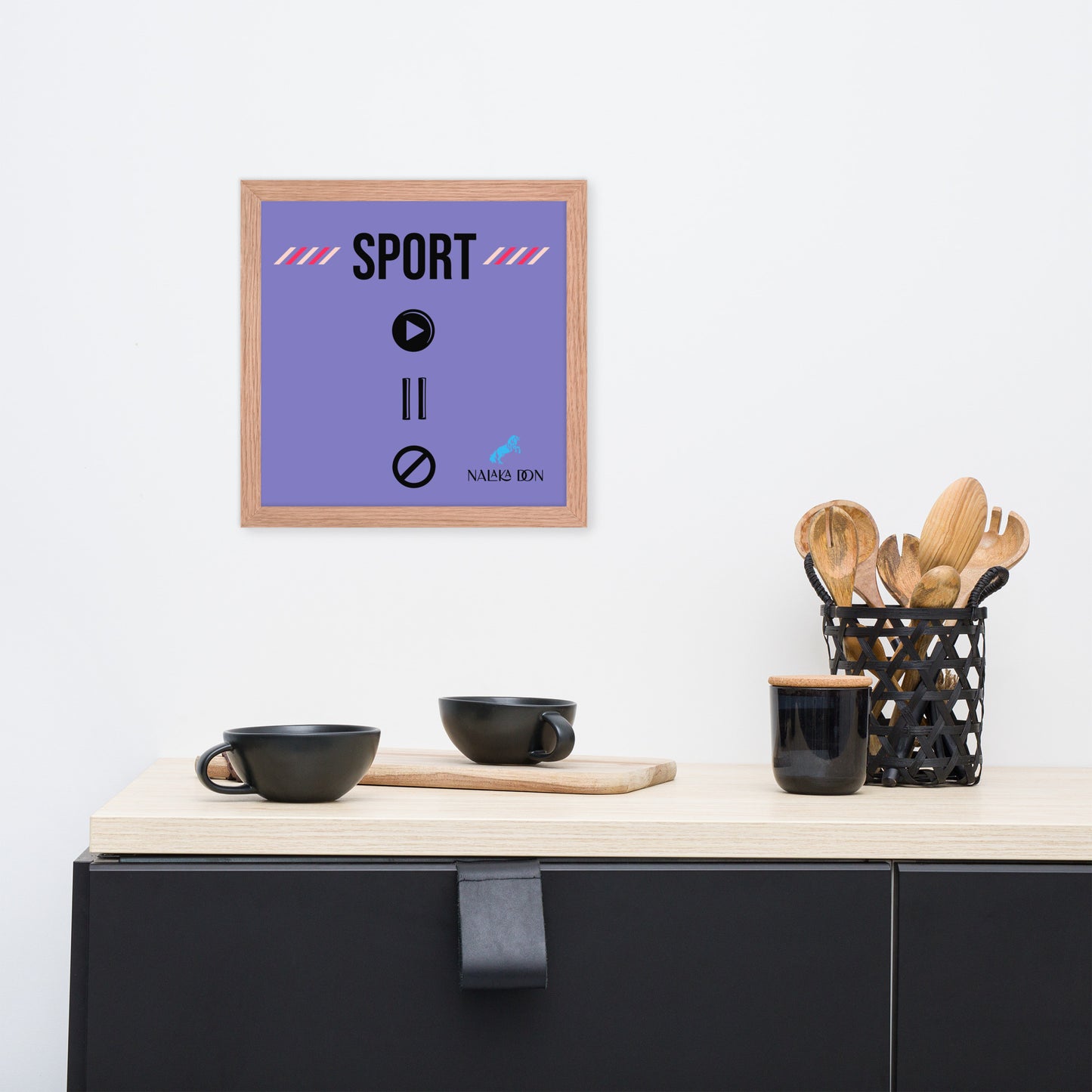Sport - Unique Framed Poster