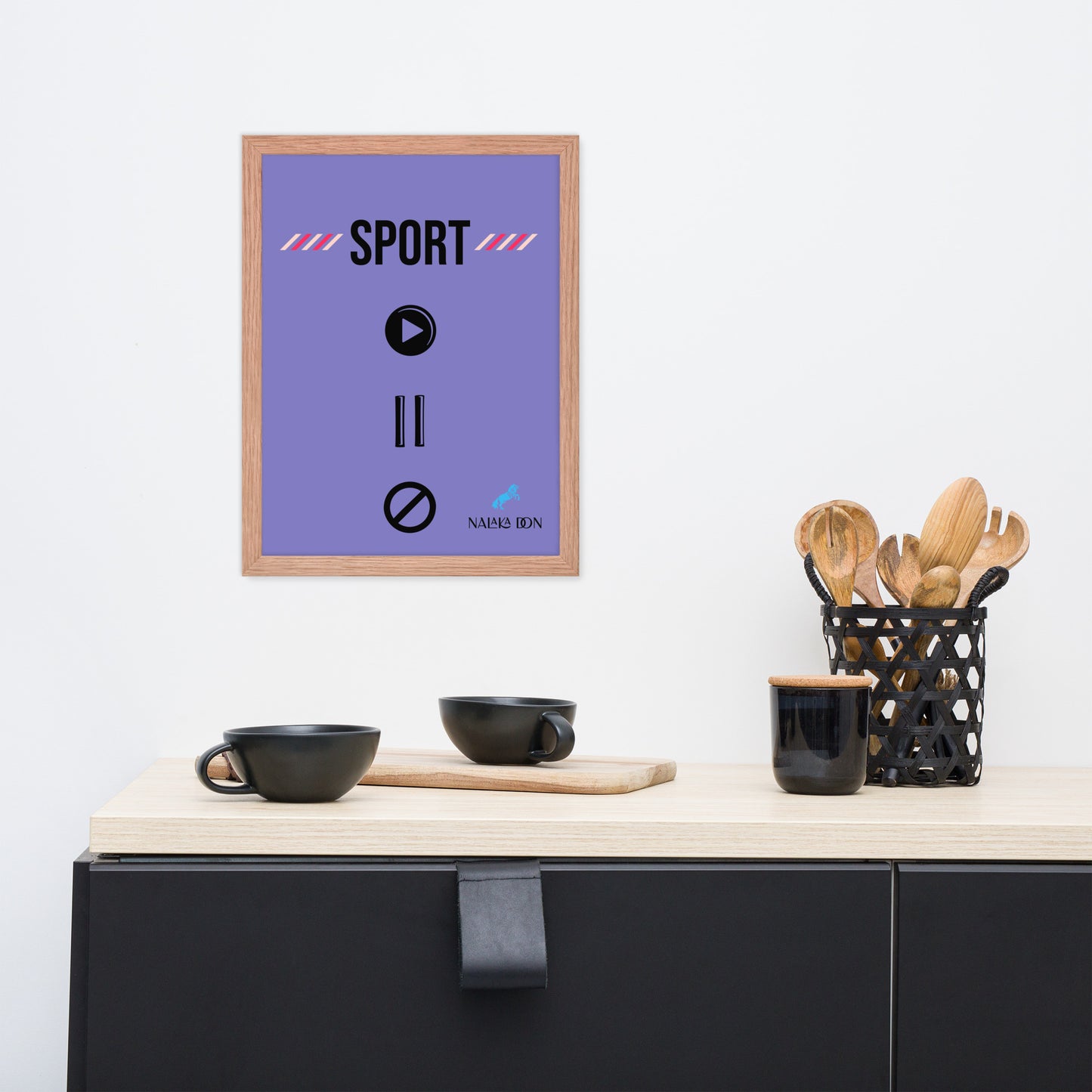 Sport - Unique Framed Poster