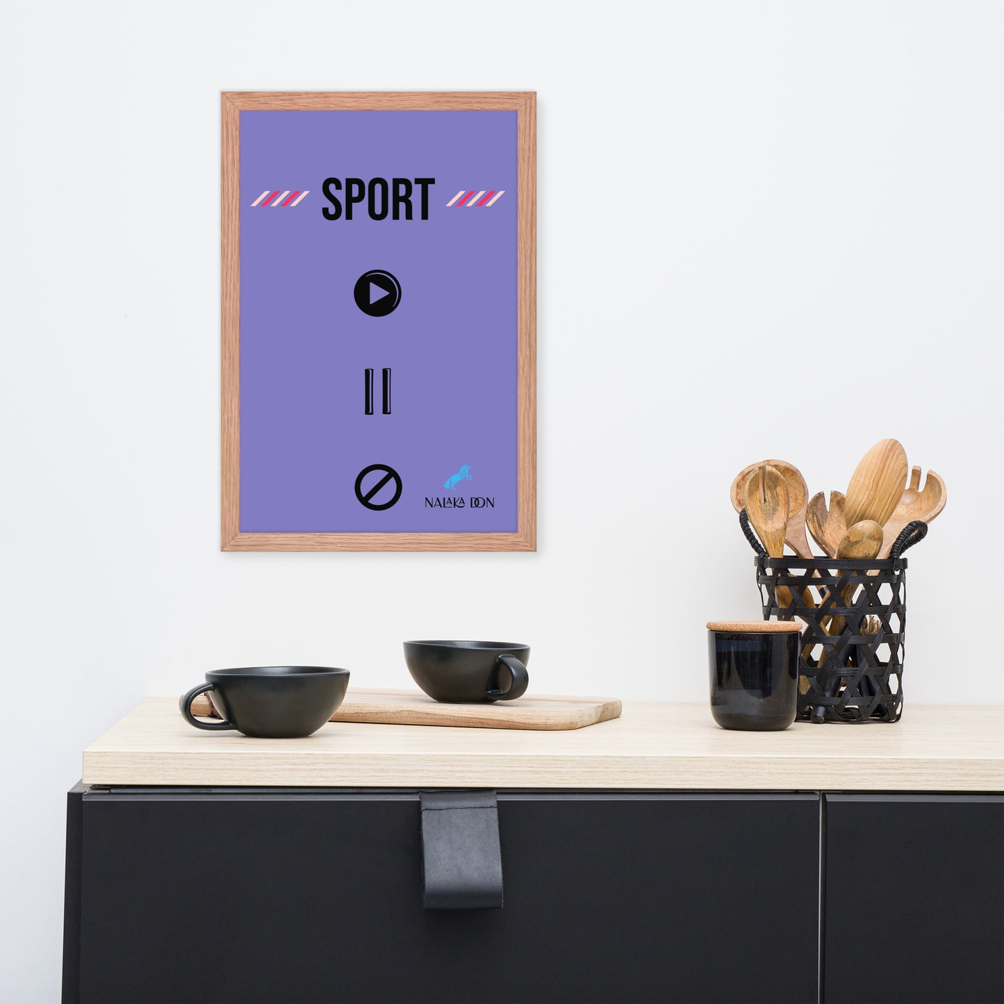 Sport - Unique Framed Poster