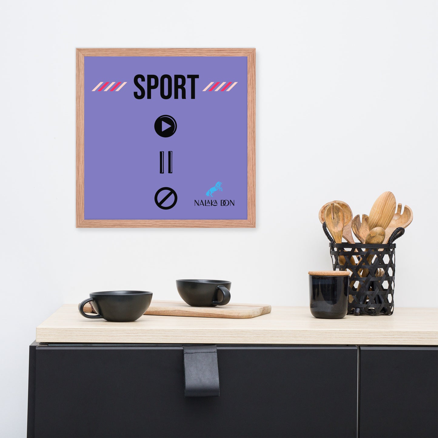 Sport - Unique Framed Poster