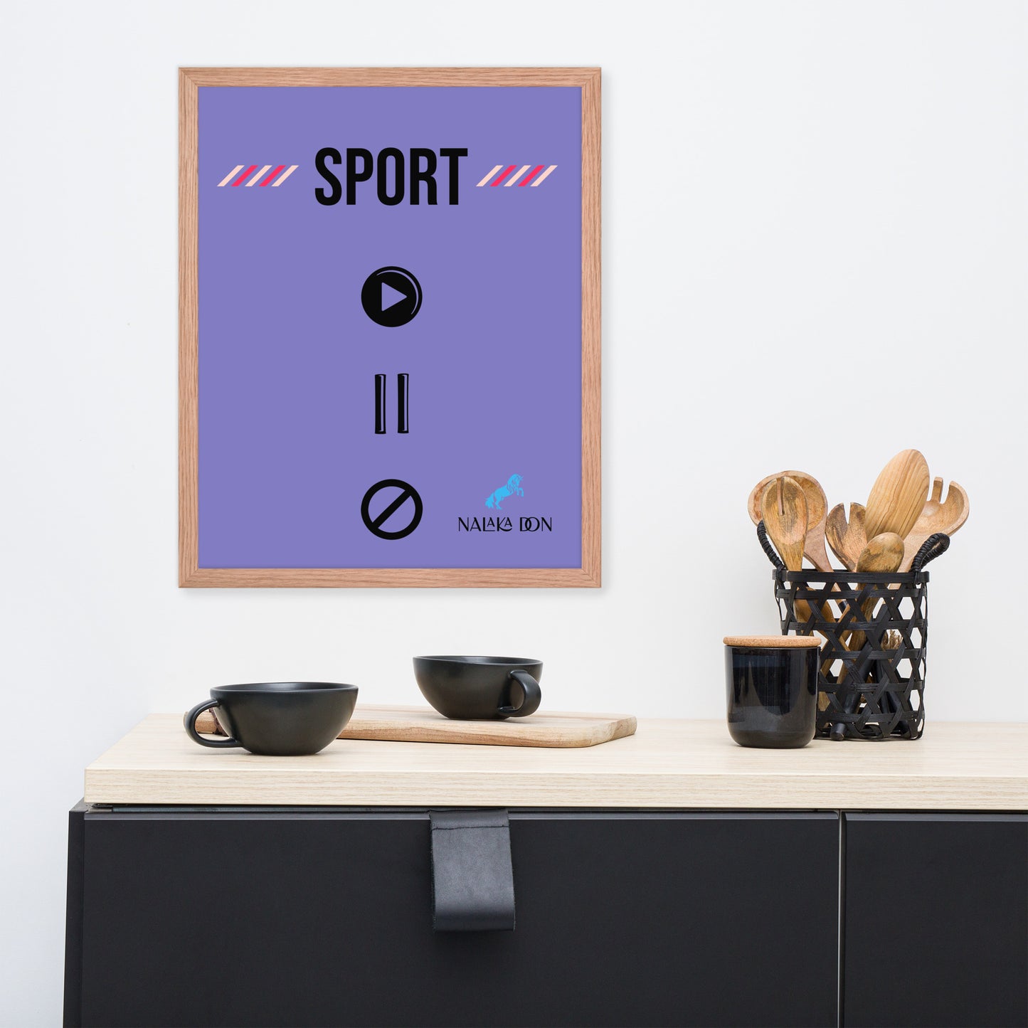Sport - Unique Framed Poster