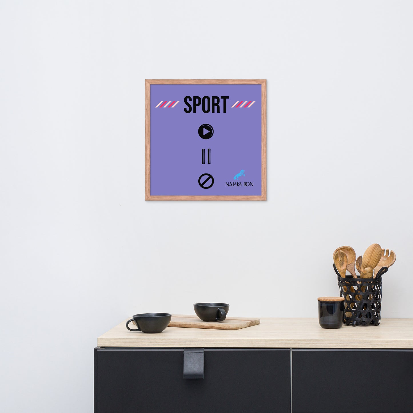 Sport - Unique Framed Poster