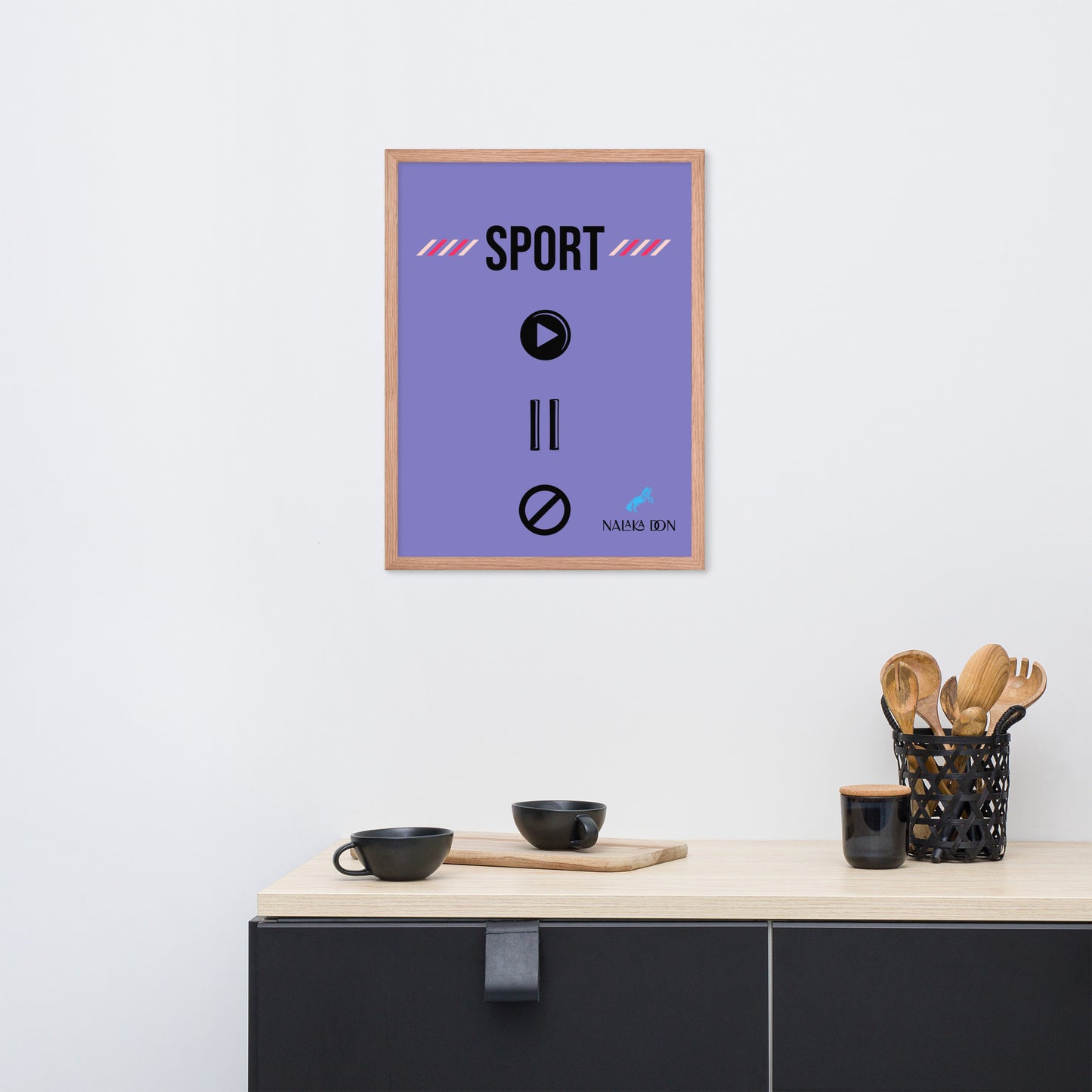 Sport - Unique Framed Poster