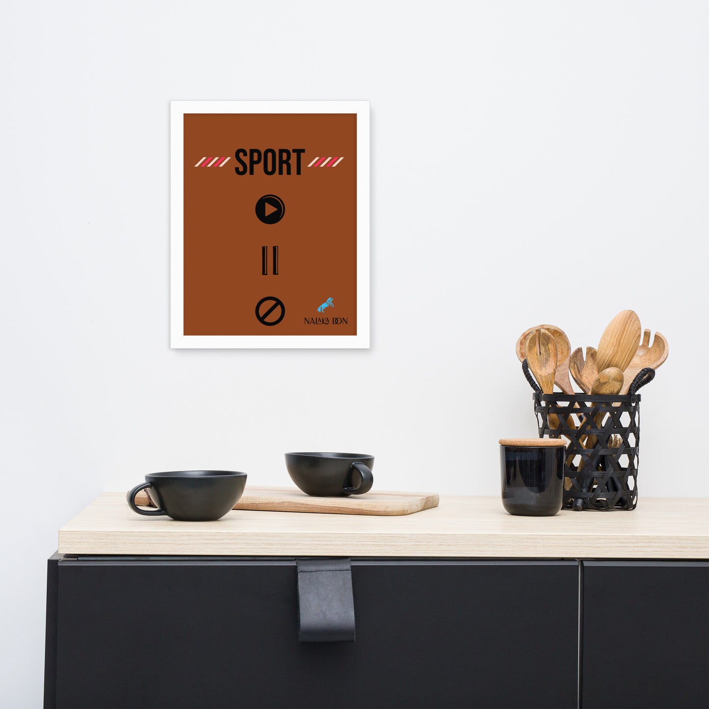 Sport - Unique Framed Poster