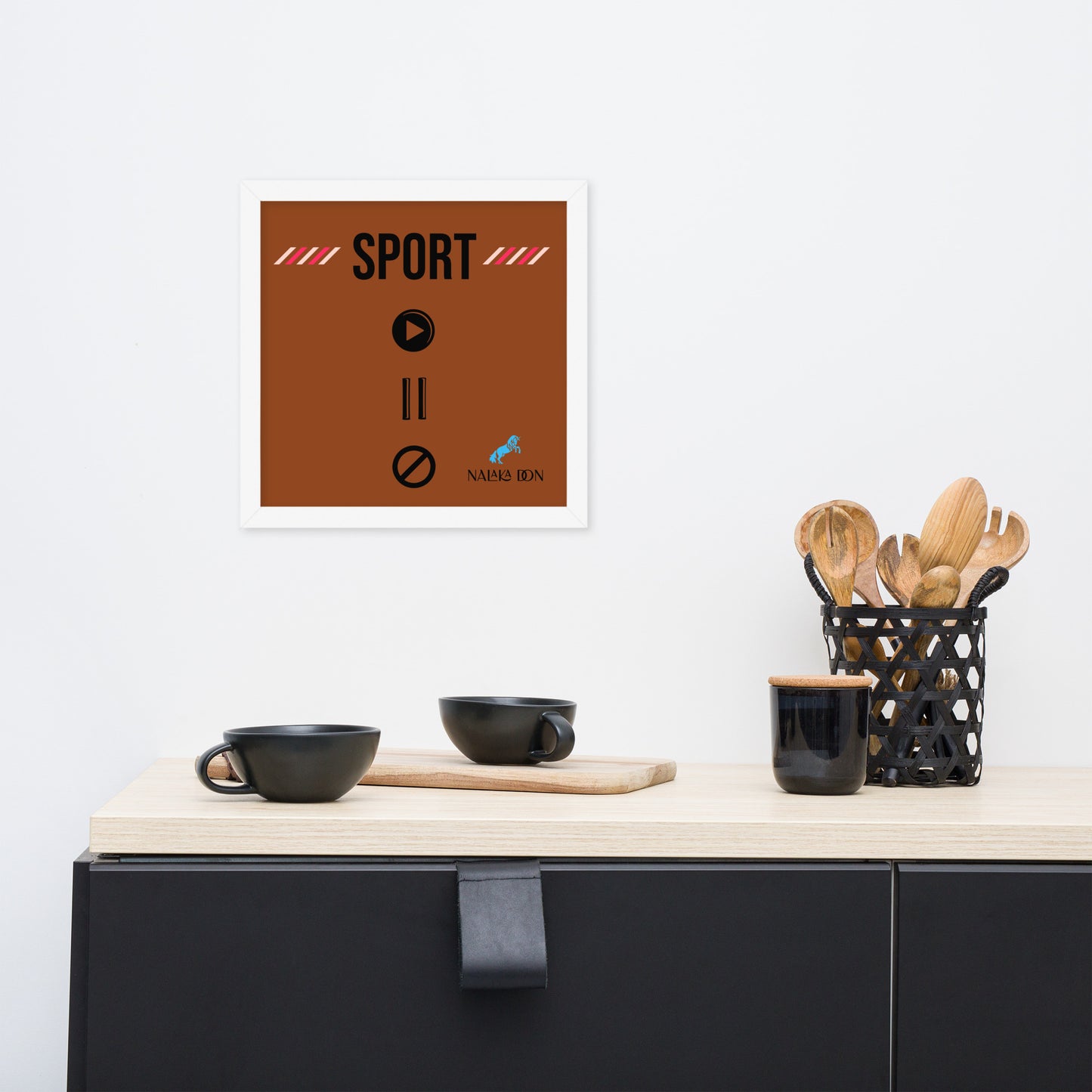 Sport - Unique Framed Poster