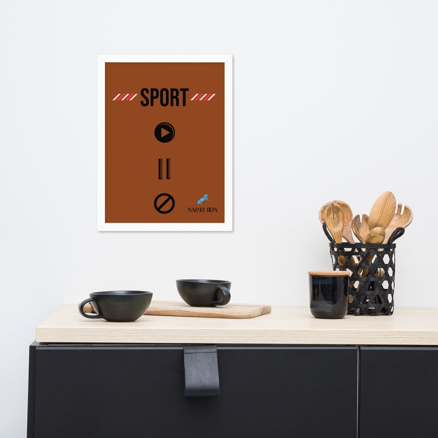 Sport - Unique Framed Poster