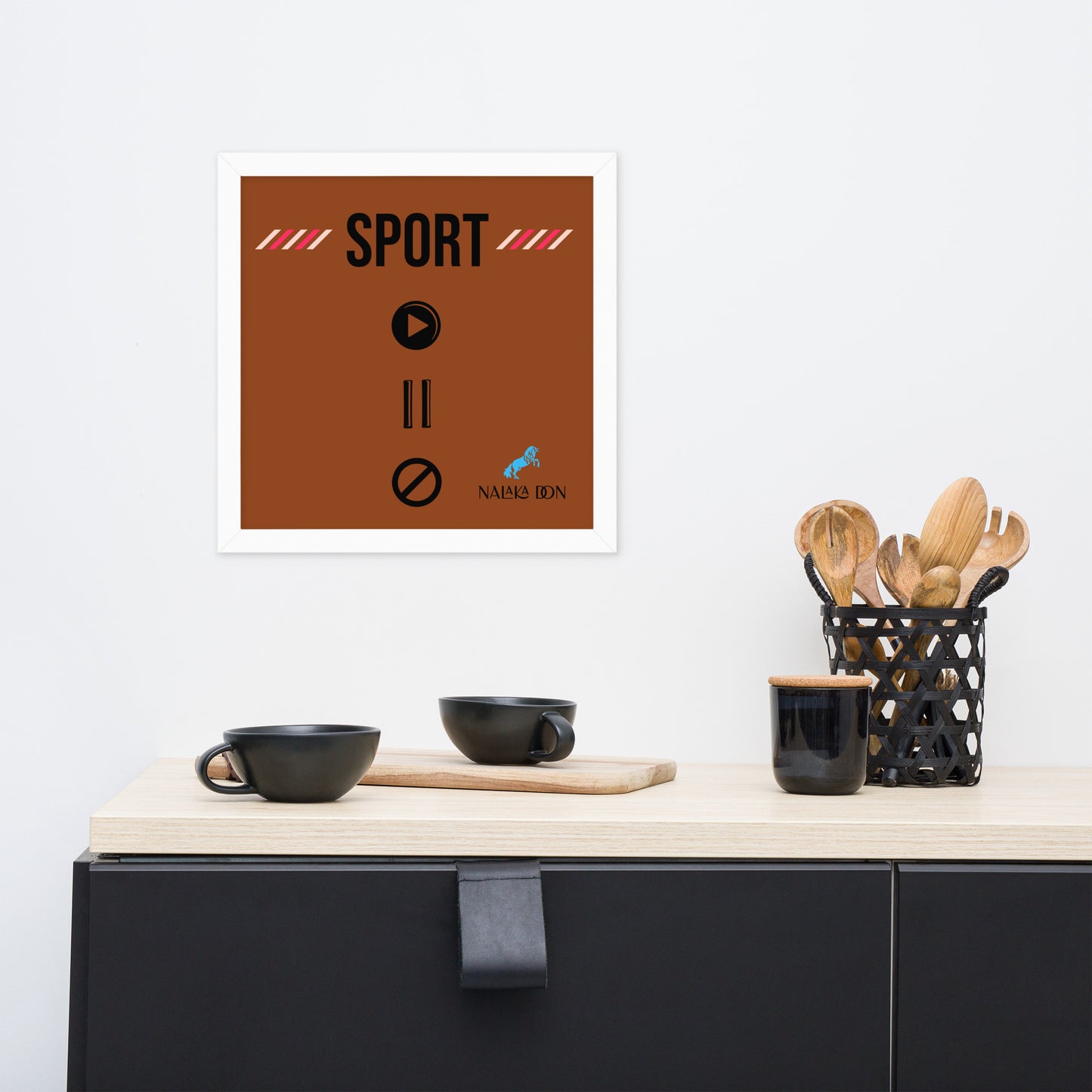 Sport - Unique Framed Poster