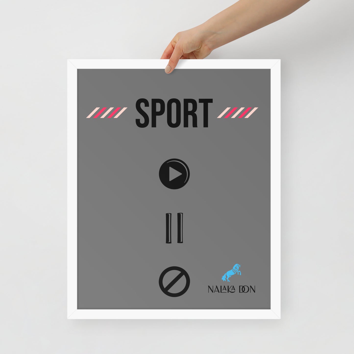 Sport - Unique Framed Poster