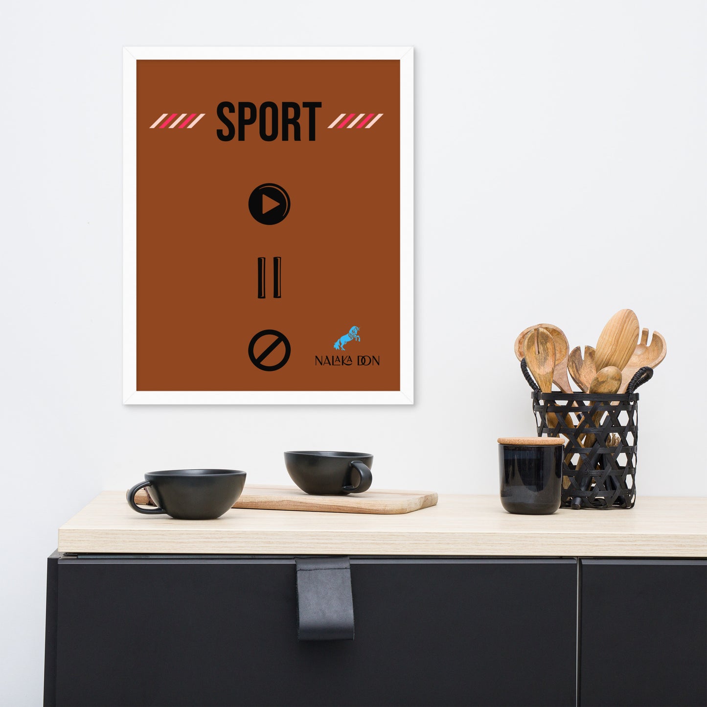 Sport - Unique Framed Poster