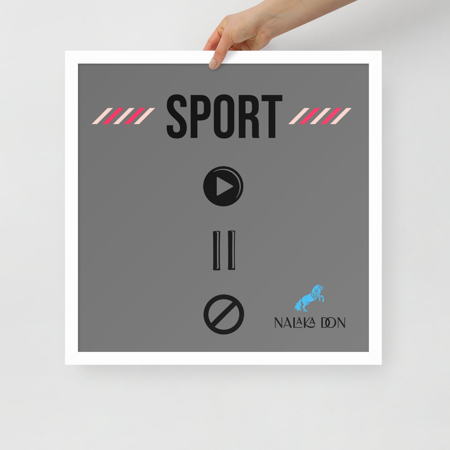 Sport - Unique Framed Poster