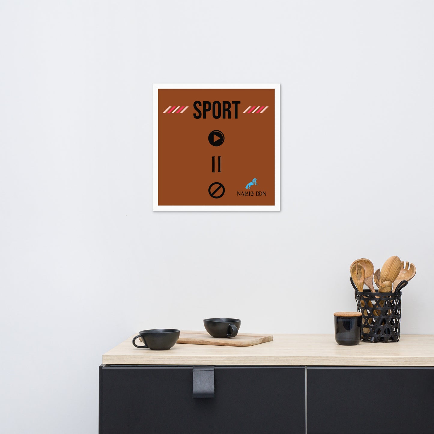 Sport - Unique Framed Poster
