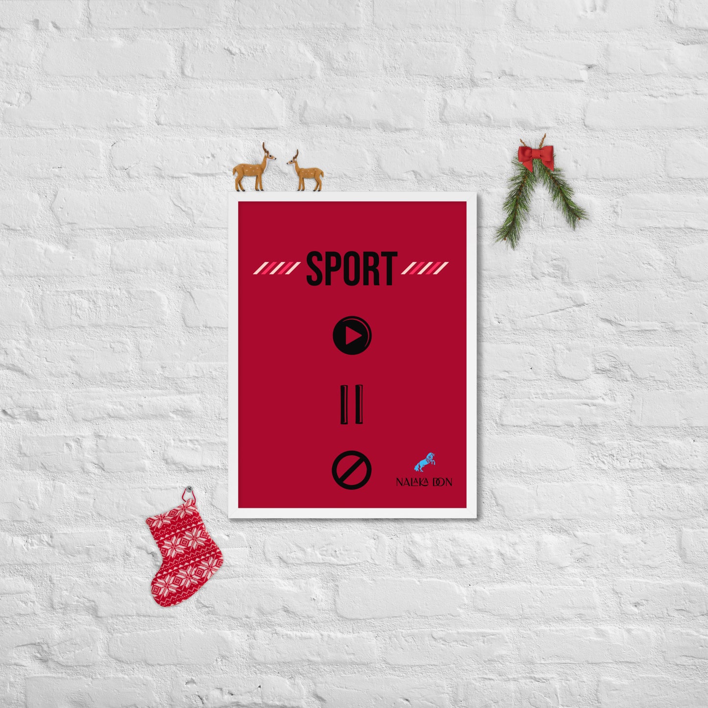 Sport - Unique Framed Poster