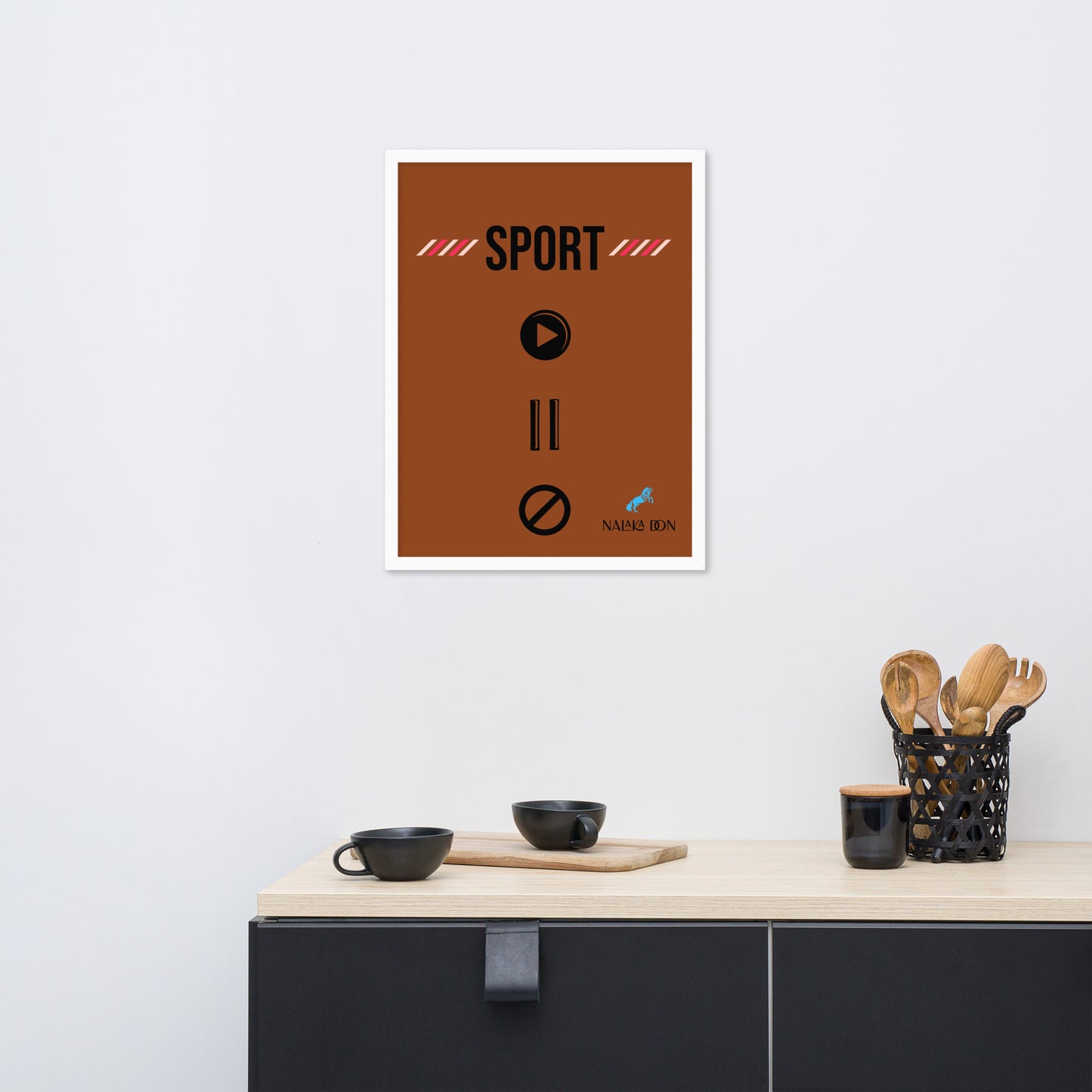 Sport - Unique Framed Poster