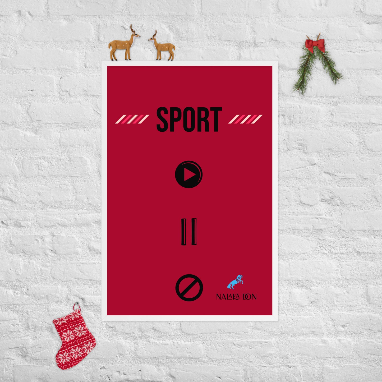 Sport - Unique Framed Poster