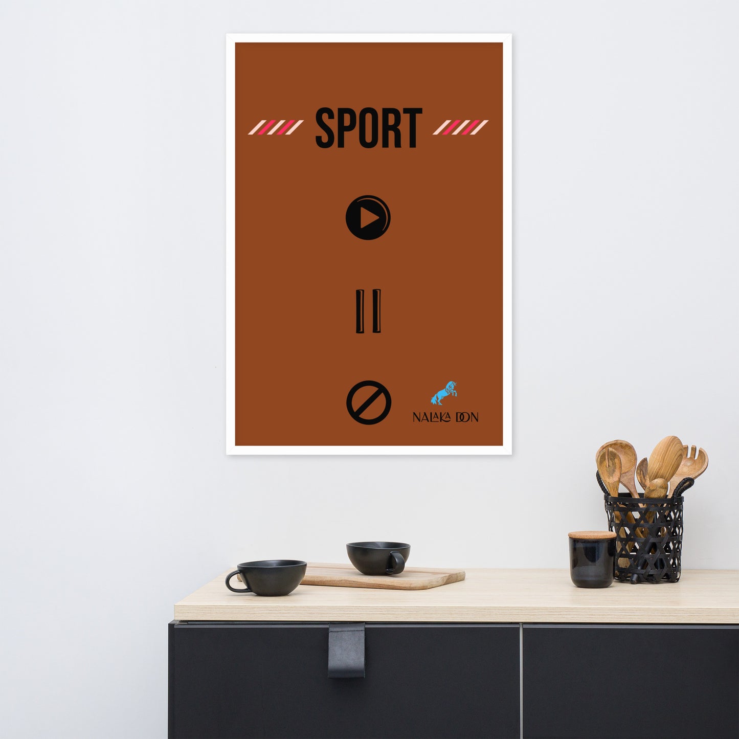 Sport - Unique Framed Poster