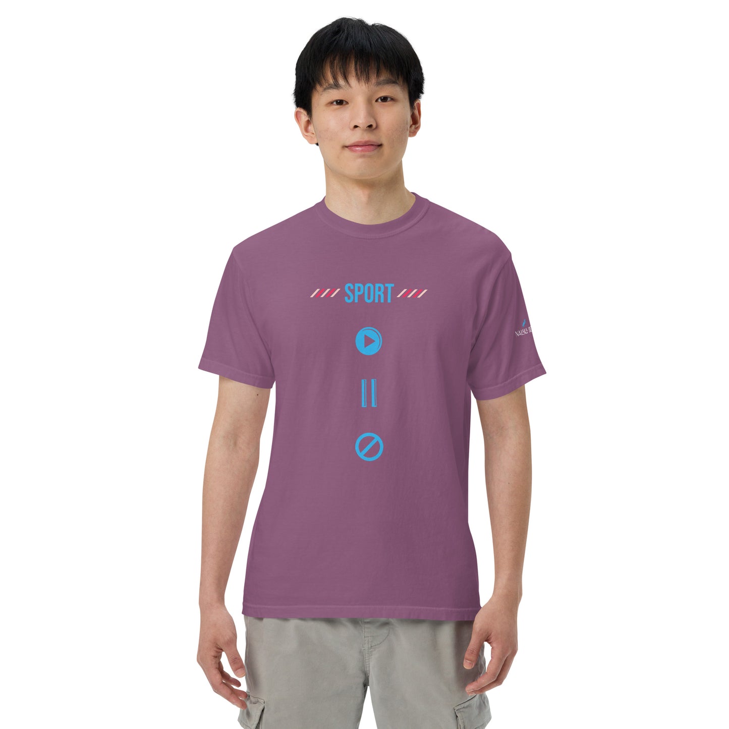 Sport - Unique Men’s Garment-Dyed Heavyweight T-shirt
