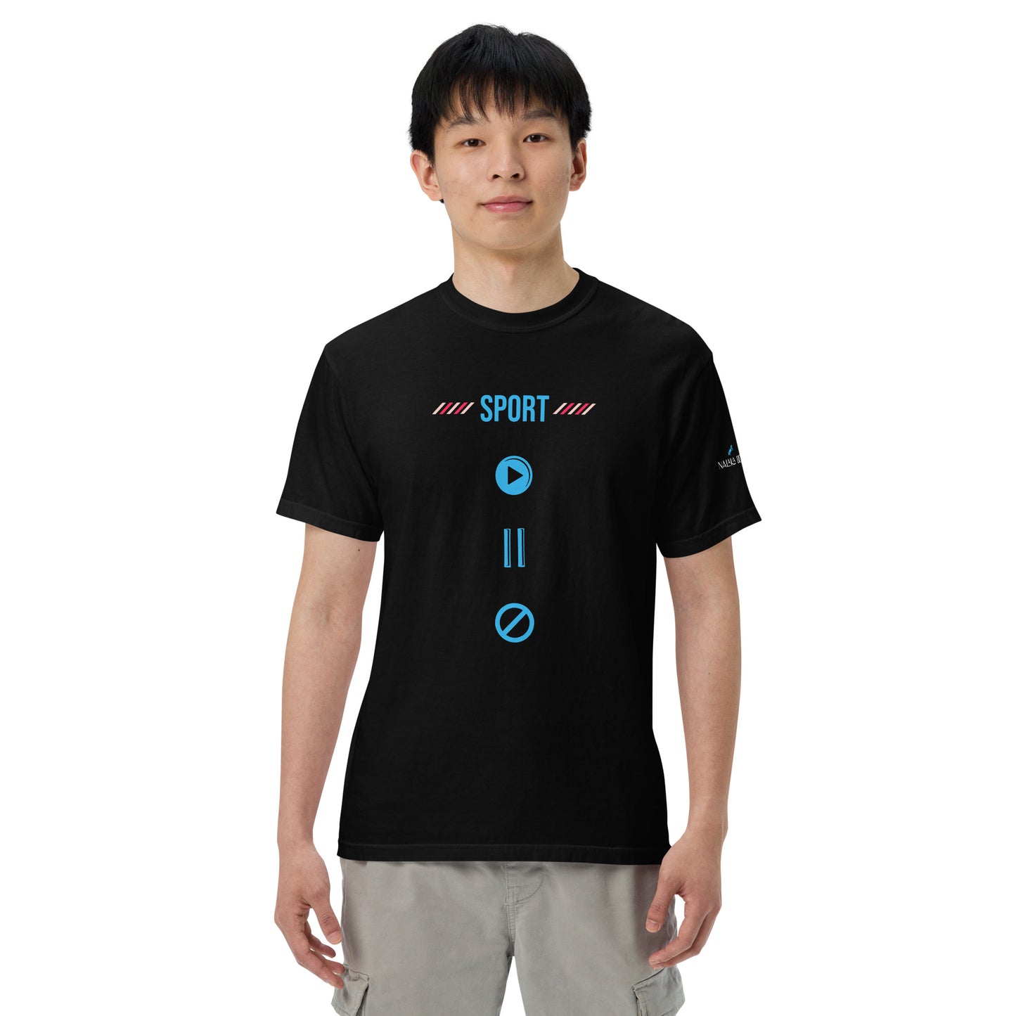 Sport - Unique Men’s Garment-Dyed Heavyweight T-shirt
