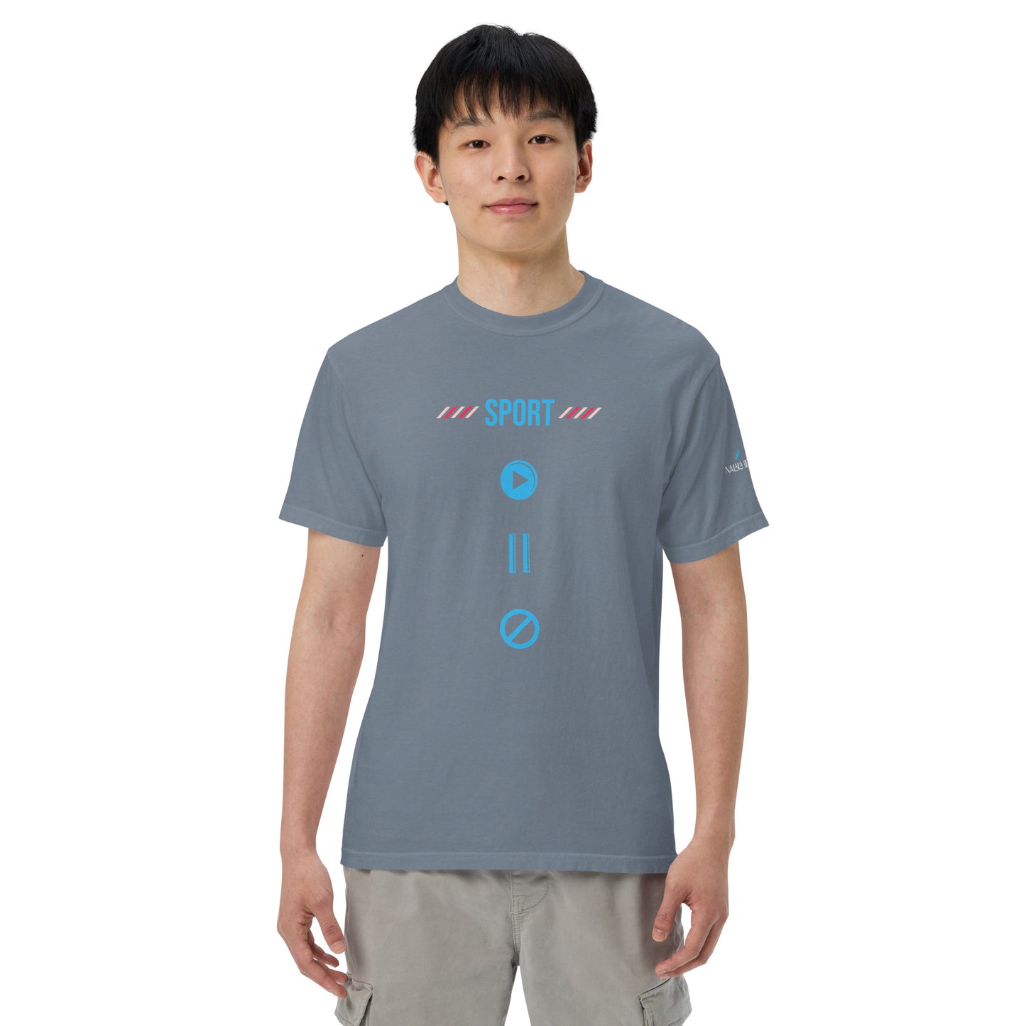 Sport - Unique Men’s Garment-Dyed Heavyweight T-shirt