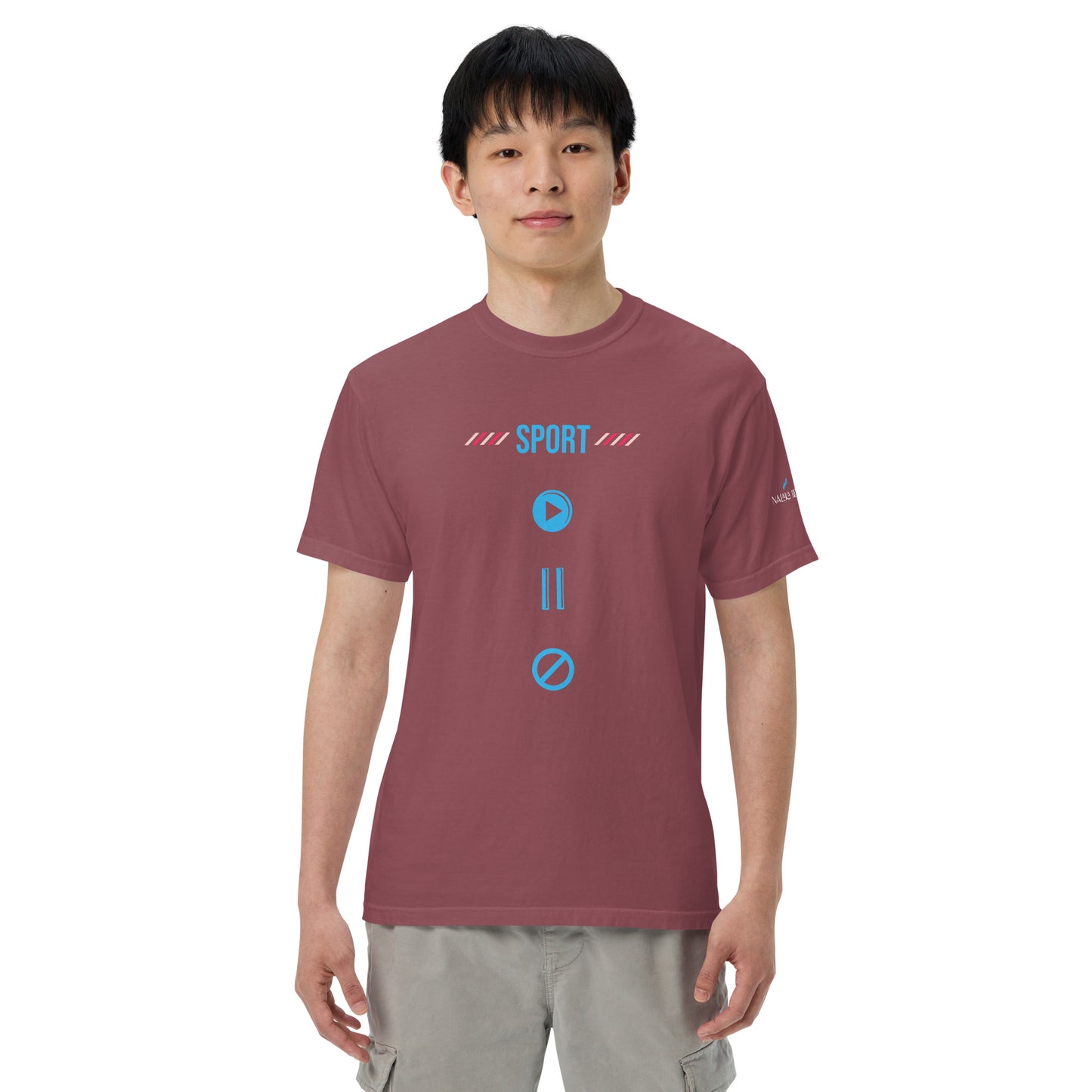 Sport - Unique Men’s Garment-Dyed Heavyweight T-shirt