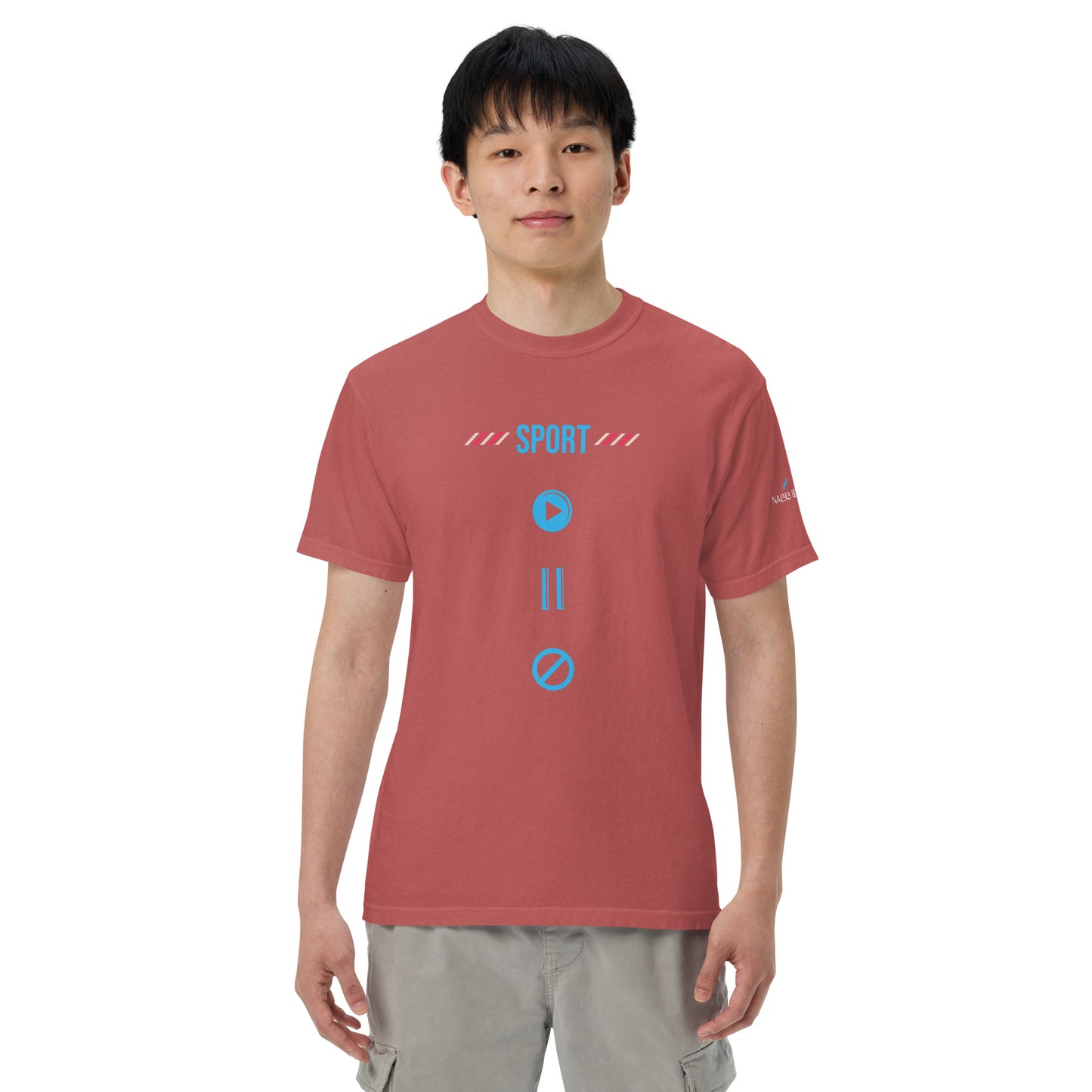 Sport - Unique Men’s Garment-Dyed Heavyweight T-shirt