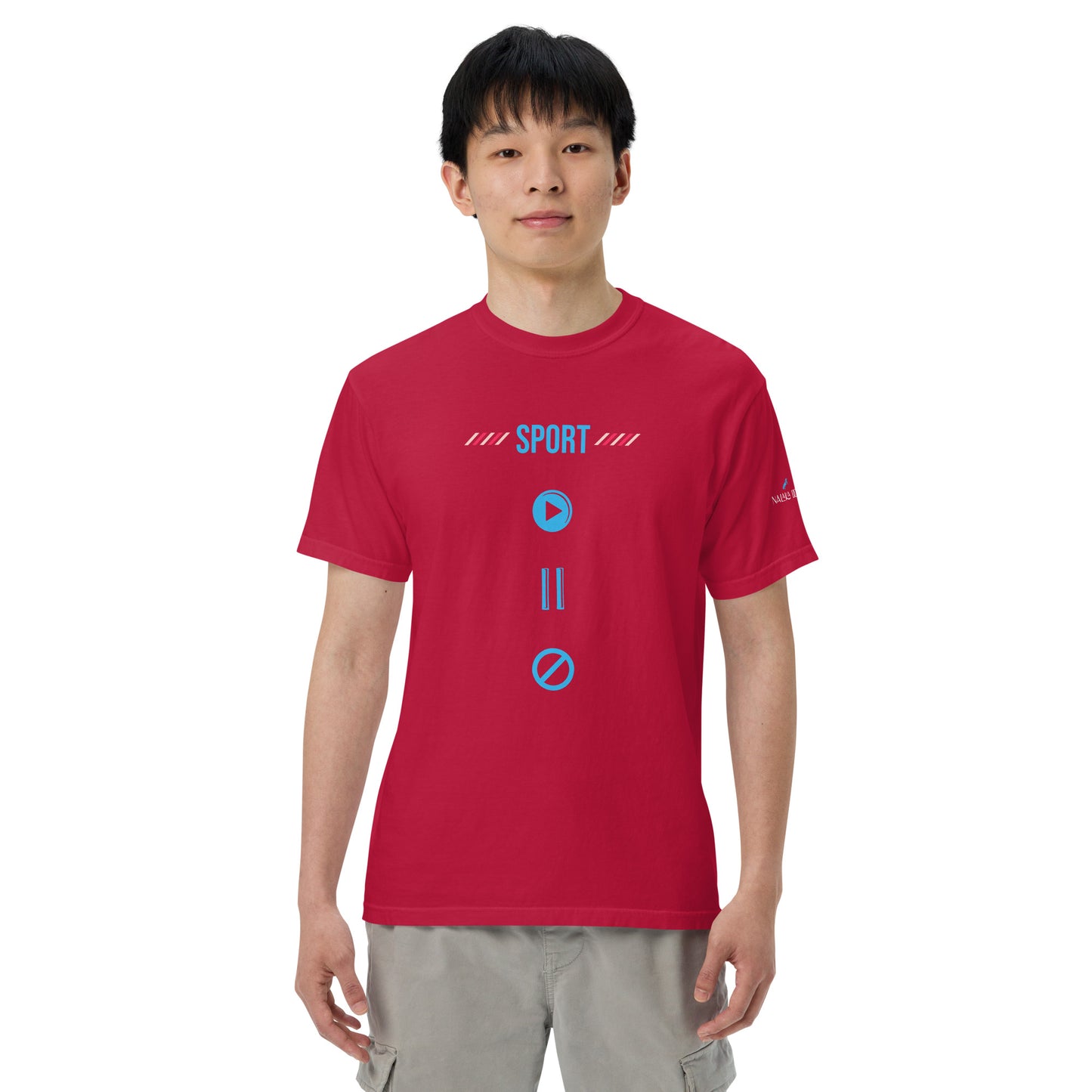 Sport - Unique Men’s Garment-Dyed Heavyweight T-shirt