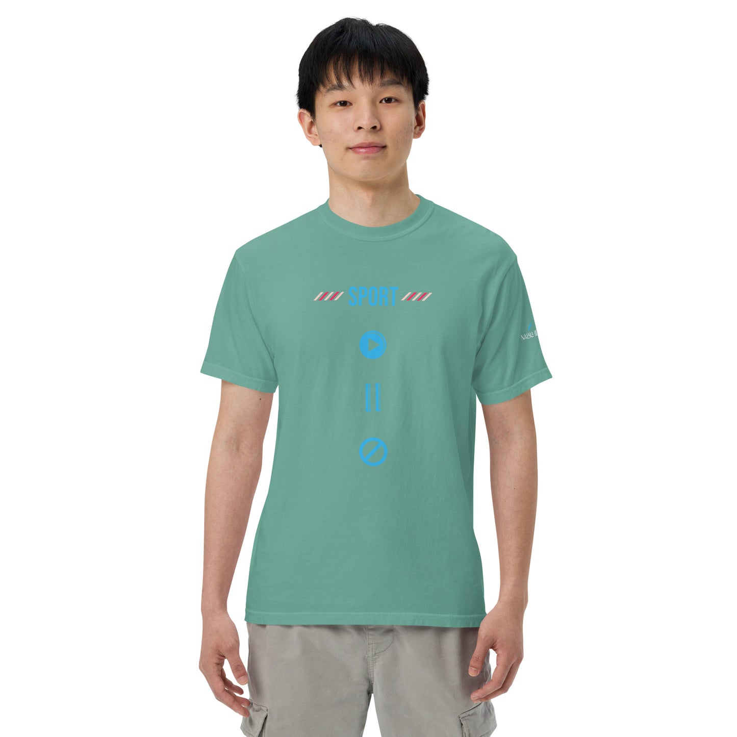 Sport - Unique Men’s Garment-Dyed Heavyweight T-shirt