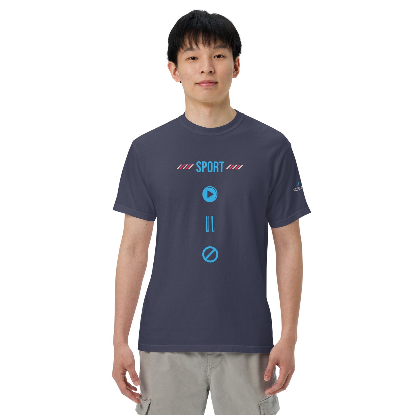 Sport - Unique Men’s Garment-Dyed Heavyweight T-shirt